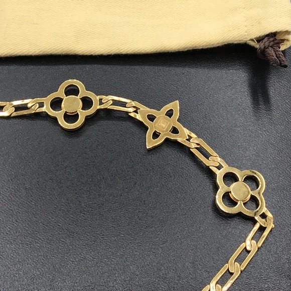 Louis Vuitton Rhinestone Headband Monogram Flower - Picture 12 of 16